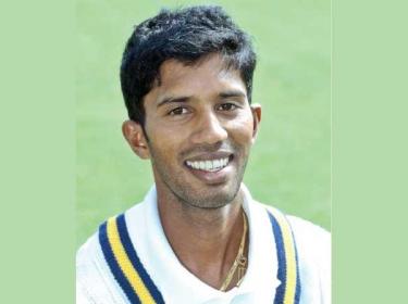 Young Dharmasena during the early part of his career