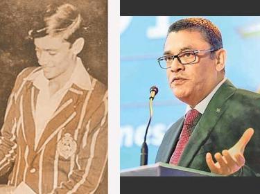 Royal captain Ranjan Madugalle winning the Observer Schoolboy Cricketer award in 1979-ICC Chief Referee Ranjan Madugalle addressing the 2018 Observer-SLT Mobitel School Cricketers’ Awards show as the chief guest