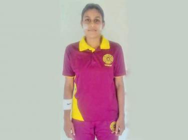 Observer-Mobitel Most Popular Schoolgirl Cricketer of the Year Nimesha Wijesundara