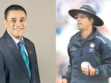 Kumara Dharmasena, ICC’s most sought after elite panel umpire-Ranjan Madugalle, ICC Chief Match Referee