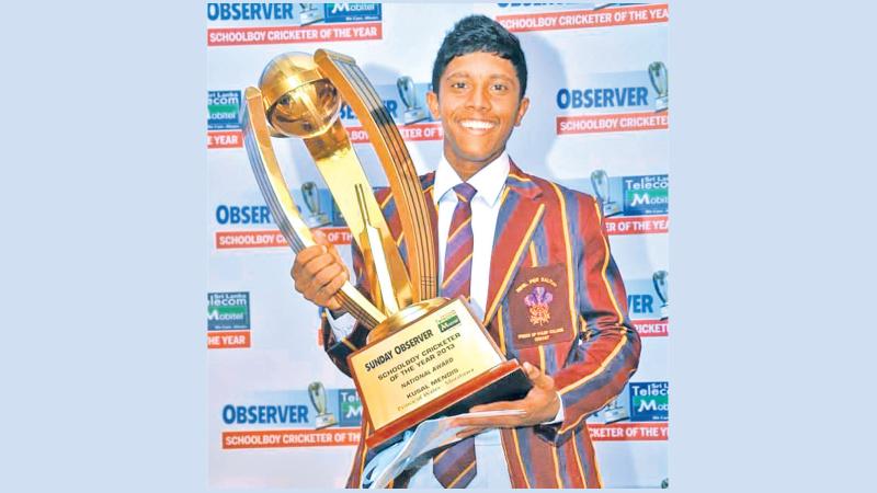 When Sri Lanka opening batsman Kusal Mendis signalled entry to the big league as the Observer SLT Mobitel Schoolboy Cricketer of the Year in 2013