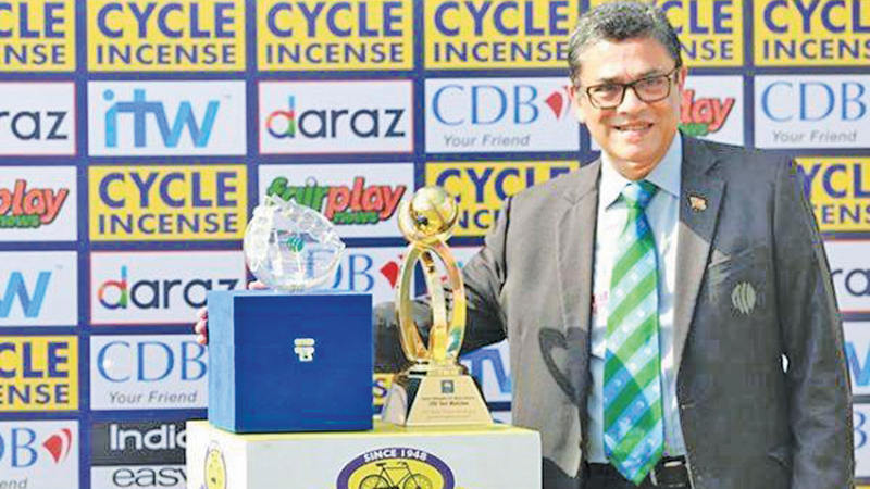 First-ever Observer Schoolboy Cricketer, some 44 years ago... Former Royal, NCC and Sri Lanka captain Ranjan Madugalle has come a long way since making his Test debut in Sri Lanka’s inaugural Test against England in 1982. Picture shows the current ICC Chief Match Referee Ranjan Madugalle when he reached yet another milestone by becoming the first to officiate in 200 Test matches last year