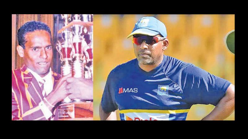 Young Samaraweera winning the Observer Schoolboy Cricketer award   |   Thilan Samaraweera