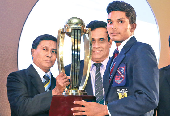 National award Best batsman. Avishka Fernando (St.Sebastian’s, Moratuwa)