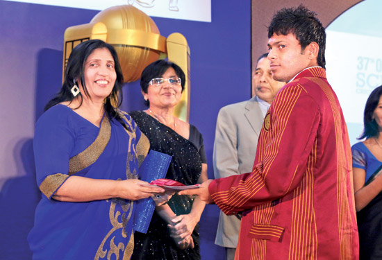 Second runner -up Most Popular Gold. Ransith Upamal ( Dharmaloka, Kelaniya)