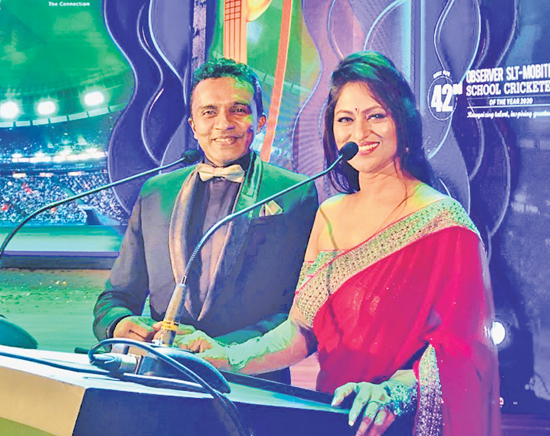 The show presenters Sonali Perera and Clifford Richards