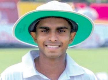 Anuda Jayaweera of Ananda College - the 42nd Observer-Mobitel Most Popular Schoolboy Cricketer of the Year